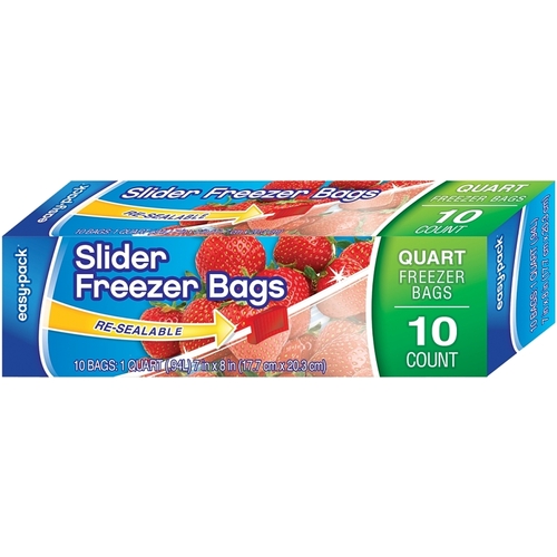 Freezer Bag, 1 qt Capacity