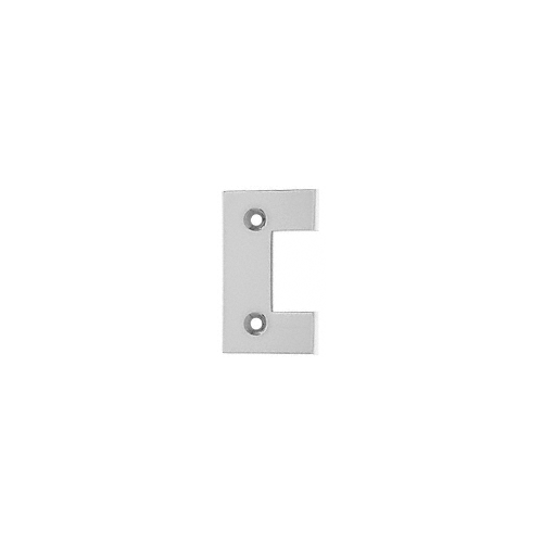Satin Chrome Vienna Series Standard Cover Plate for the Door Side