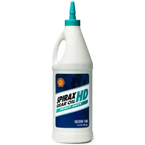 Spirax 550043590/091 Gear Oil, 80W-140, 1 qt Clear