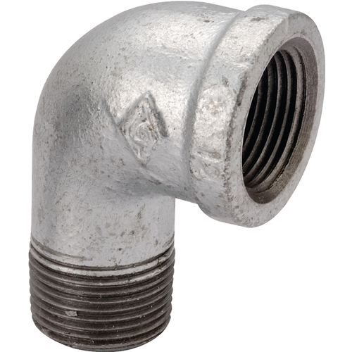 Street Pipe Elbow, 2 in, Threaded, 90 deg Angle, SCH 40 Schedule, 300 psi Pressure