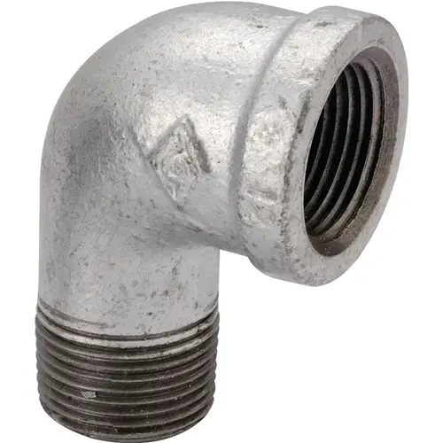 Street Pipe Elbow, 1-1/2 in, Threaded, 90 deg Angle, SCH 40 Schedule, 300 psi Pressure