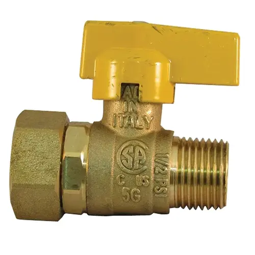 ProFlex PFGV-PF12MPC PFGV-PF12MB Gas Valve, 1/2 in Connection, MIP x CSST