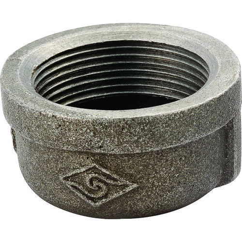 521-400HC Series Pipe Cap, 1/8 in, FIP, Malleable Iron, 40 Schedule, 300 psi Pressure