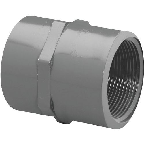 835015BC Pipe Adapter, 1-1/2 in, Slip x FIP, PVC, SCH 80 Schedule