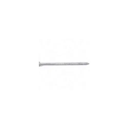 STORMGUARD Pole Barn Nail, Hand Drive, 20D, 4 in L, Steel, Galvanized, Ring Shank, 50 lb