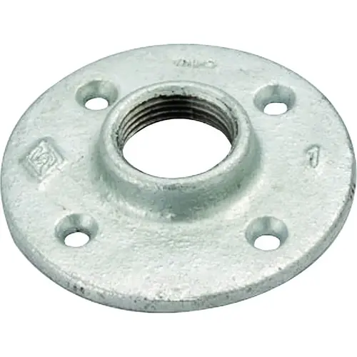 Anvil Floor Flange, 3/4 in, Threaded, Steel