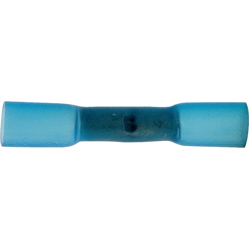 Butt Splice Connector, 300 V, Blue - pack of 10