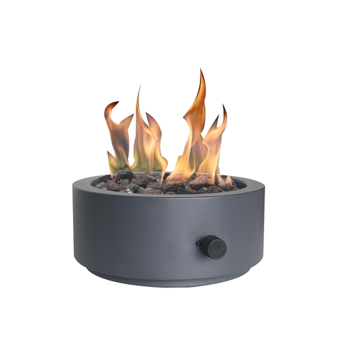 Seasonal Trends 52071 Umbrella Hole Tabletop Fire Bowl, 10 in OAW, 10 ...