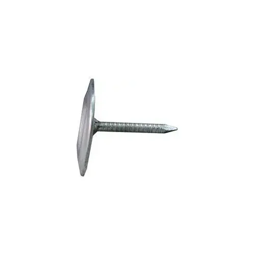 Stinger 00127042 0127042 Cap Nail, 7/8 in L, Flat Head, 12 ga Gauge, Steel Electro-Galvanized