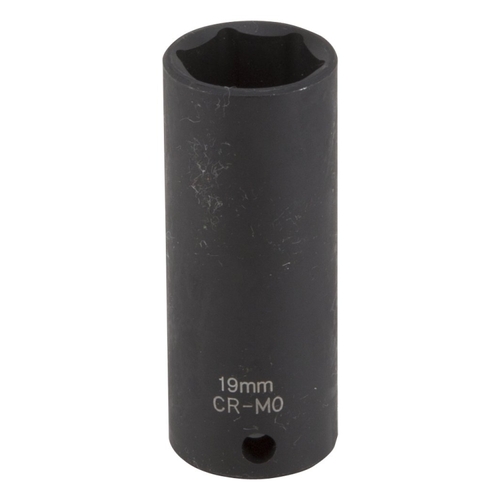 Deep Impact Socket, 19 mm Socket, Black Phosphate