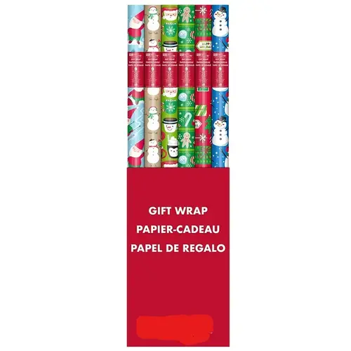 WRAP GIFT WHIMSICAL 25FT2X30IN - pack of 60