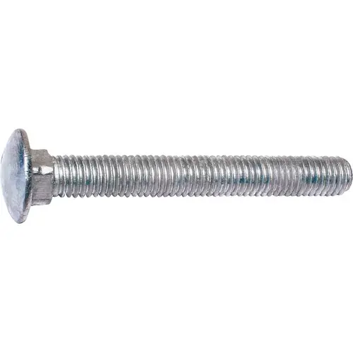 Carriage Bolt, 1/2-13 in Thread, NC Thread, 5 in OAL, 2 Grade - pack of 25