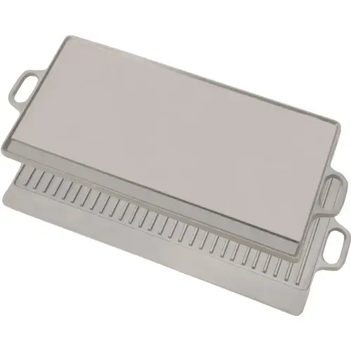 Bayou Classic 7428 Bayou Classic 28-in Cast Iron Reversible Rectangular Griddle