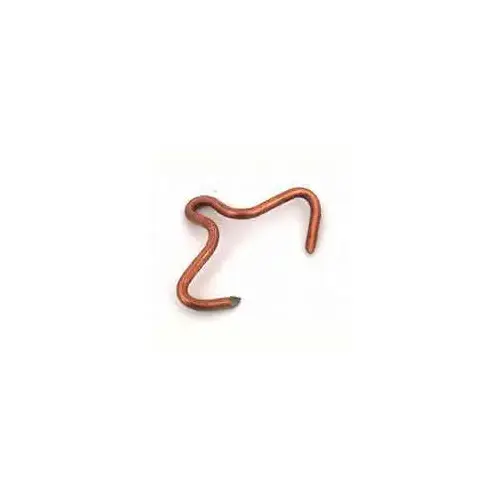 SEYMOUR 69302 Hog Ring, 11 ga Wire, Steel, Copper