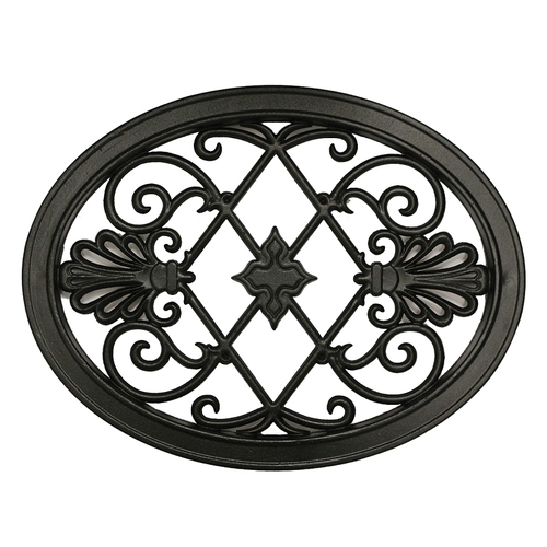 Nuvo Iron ACW56 INSERT GATE OVAL BLK 13X17IN