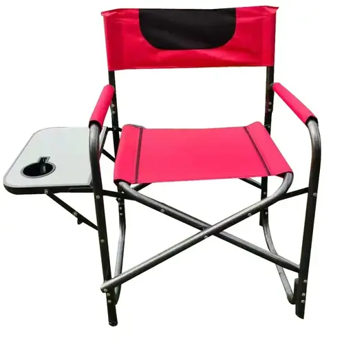 Director Chair, 32.5 in W, 19 in D, 33-1/2 in H, 250 lb Capacity, Polyester Seat