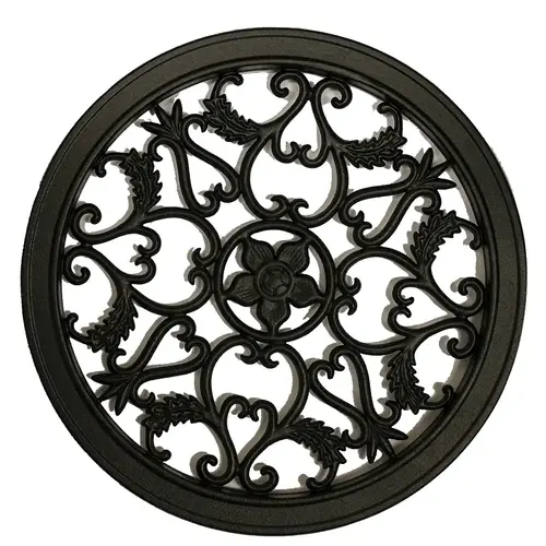15 In. Dia. Round Cast Aluminum Gate Insert