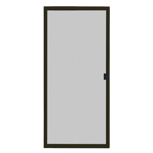 Screen Tight PSD30B Patio Screen Door, 30 in W, Sliding Screen, Aluminum, Bronze