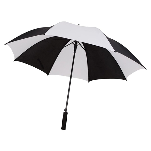 Diamondback UMB-10A Golf Umbrella, Polyester Fabric, Black/White Fabric, 29 in