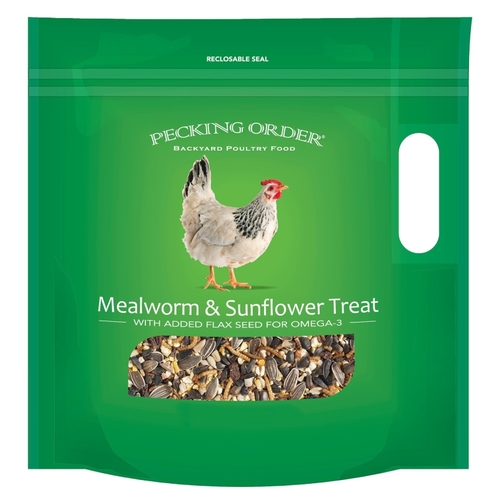 Mealworm/Sunflower Chicken Treat, 3 lb Bag