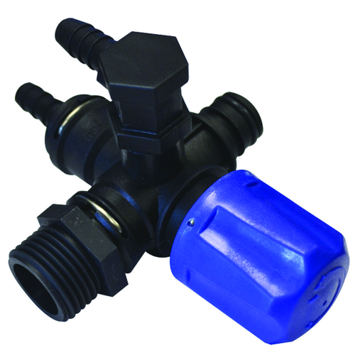 VALLEY INDUSTRIES 34-140118-CSK Sprayer Regulator, Variable, For: 12 V Sprayer Pumps with 3/8 in NPT Ports