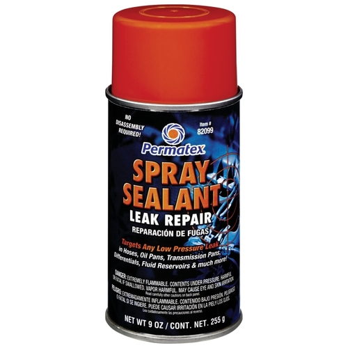 Spray Sealant, 9 oz Aerosol Can, Liquid, Solvent