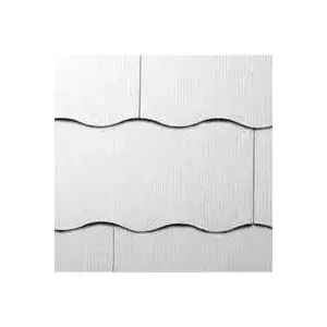 GAF 2214000WG Purity WeatherSide Series Shingle Siding, 12 in L Nominal, 24 in W Nominal, 11/64 in Thick Nominal, Gray- pack of 18