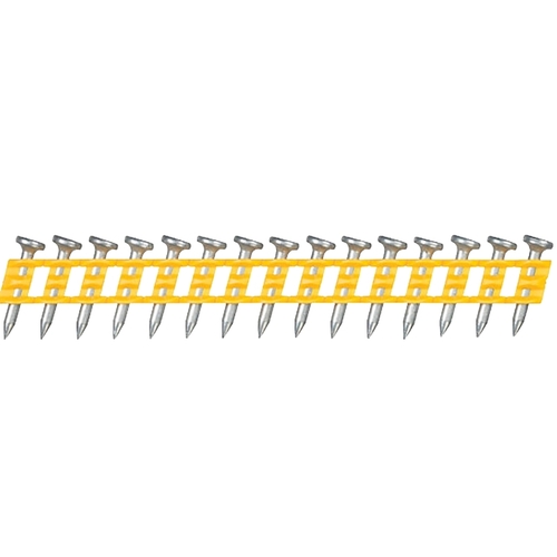 DEWALT DCN890075 Fastener, 3/4 in L, Steel, Zinc, Full Round Head, Smooth Shank - pack of 1000