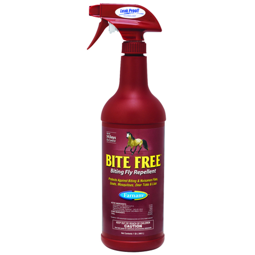 Farnam 12712 Bite Free Biting Fly Repellent, 32 oz Bottle