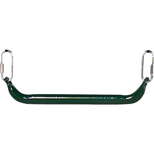 Trapeze Bar, Steel, Green, Rubber-Coated