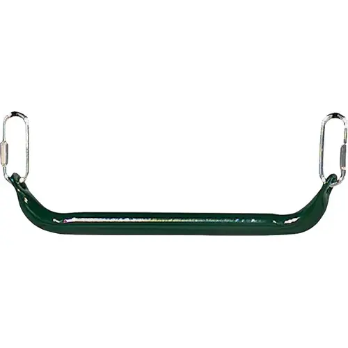 PLAYSTAR PS 7538 Trapeze Bar, Steel, Green, Rubber-Coated