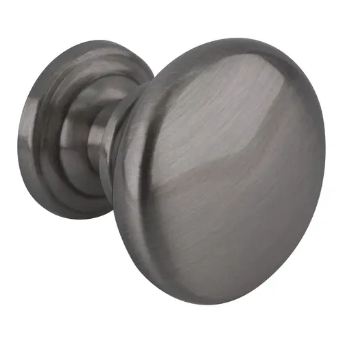 Satin Nickel Classic Cabinet Knob 1-1/4" Diameter For Kitchen And Cabinet Hardware - pack of 2