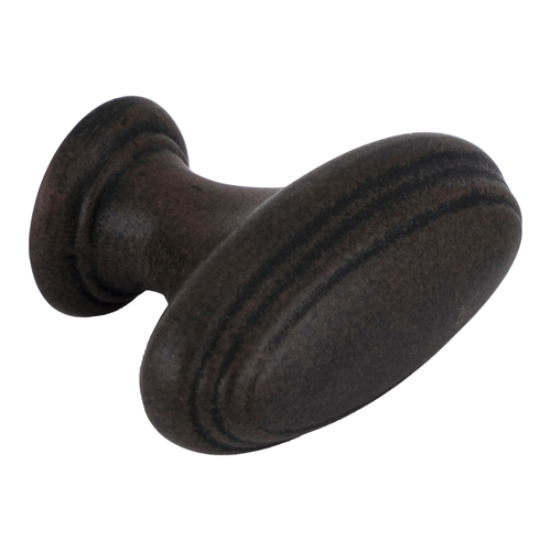 Antique Rust Mulholland Transitional Round Cabinet Knob 1-7/16" Diameter For Kitchen And Cabinet Hardware - pack of 500