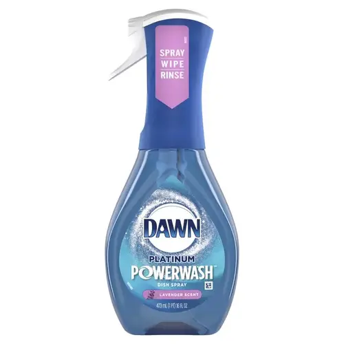 Dish Spray Platinum Powerwash Lavender Scent Liquid 16 oz