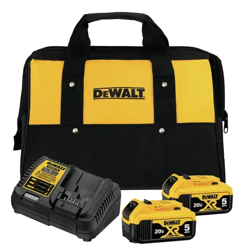Battery and Charger Starter Kit 20V MAX 20 V 5 Ah Lithium-Ion