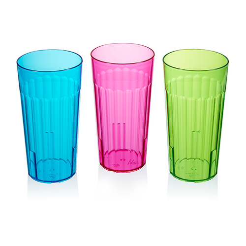 Arrow Home Products 11105-XCP24 Tumbler 30 oz Rainbow Assorted BPA Free Assorted - pack of 24