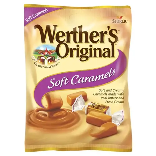 Caramels Original Butter/Fresh Cream 4.51 oz - pack of 12