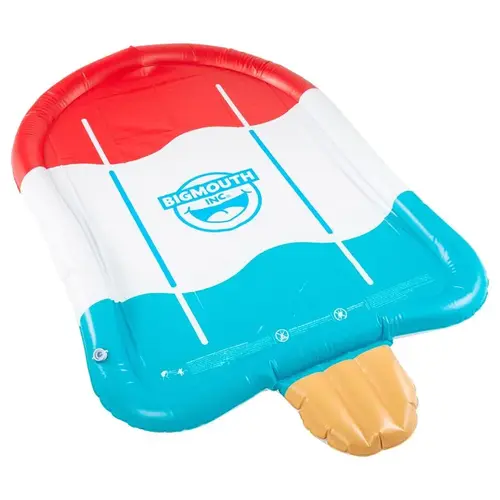 BigMouth Inc. 22-BSM-4019 Sprinkler Blue/Red/White PVC Inflatable Ice Pop Splash Blue/Red/White
