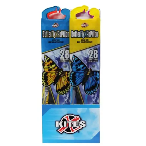 X Kites 80520DC Kites X ButterFly Nylon Assortment Assortment