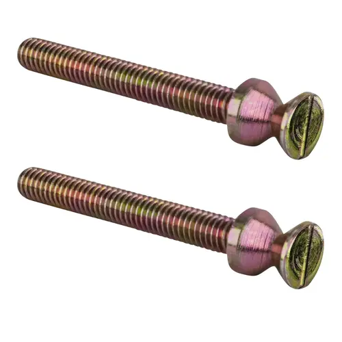 CRL VTB4CH Through-Bolts for Variant Series Adjustable Pull Handles on 1-3/4" Wood or Metal Doors Pair Chrome