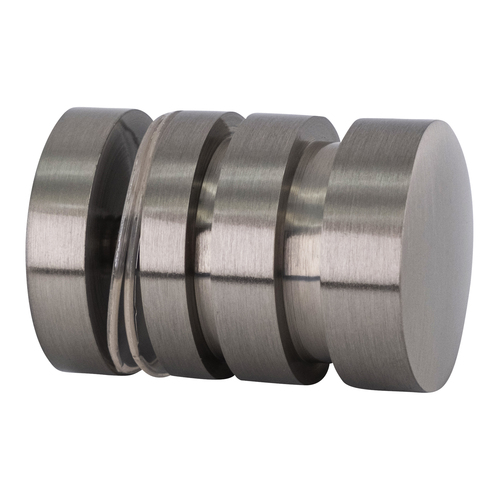 Brushed Nickel Contemporary Style Single-Sided Shower Door Knob