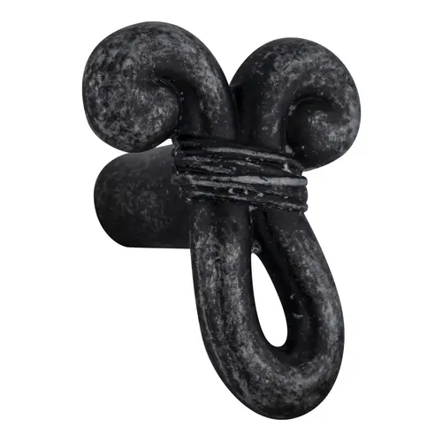 Modern Decorative Cabinet Knobs For Kitchen And Bathroom Hardware Wrought Iron Dark - pack of 20