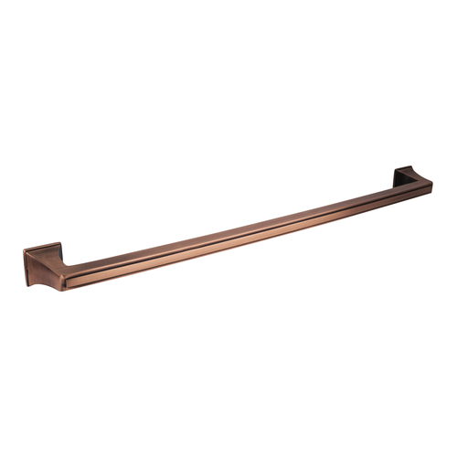 Mulholland Traditional Style Bar Cabinet Pull Handle 18" Center to Center Brushed Copper