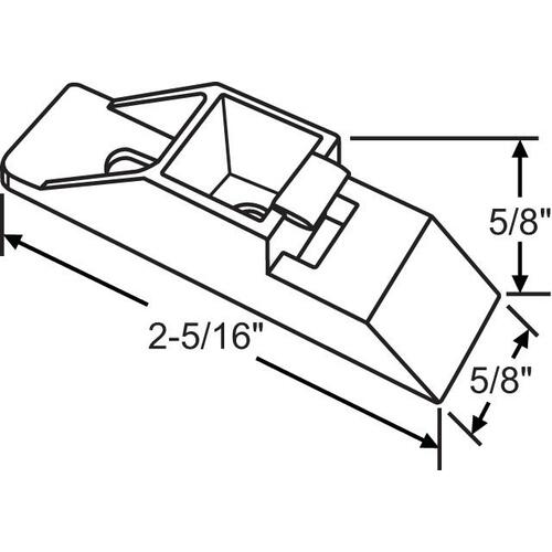 SASH GUIDE WHITE