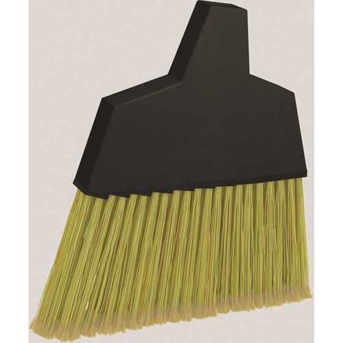 CARLISLE 4165000 Duo-Sweep 55 in. Flagged Angle Broom Black