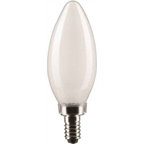 5.5W B11 LED Bulb Frost Candelabra Base 90 CRI 5000K 120V