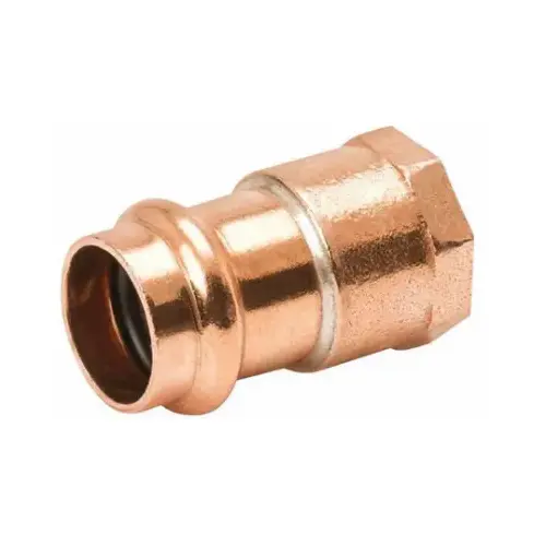 Adapter Press System 1/2" Press X 3/4" D FIP Copper