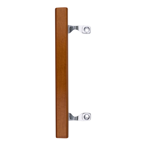 Brixwell 13-232 Heavy Duty Patio Door Handle - 6-5/8" Center-to-Center, PDH142 CH, Chrome Brackets