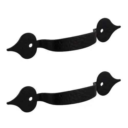 Decorative Cabinet Pull For Kitchen And Cabinet Hardware Colonial Black Pair