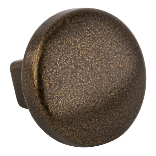 Forgings Transitional Mushroom Round Cabinet Knob 1-1/4" Diameter For Kitchen And Cabinet Hardware